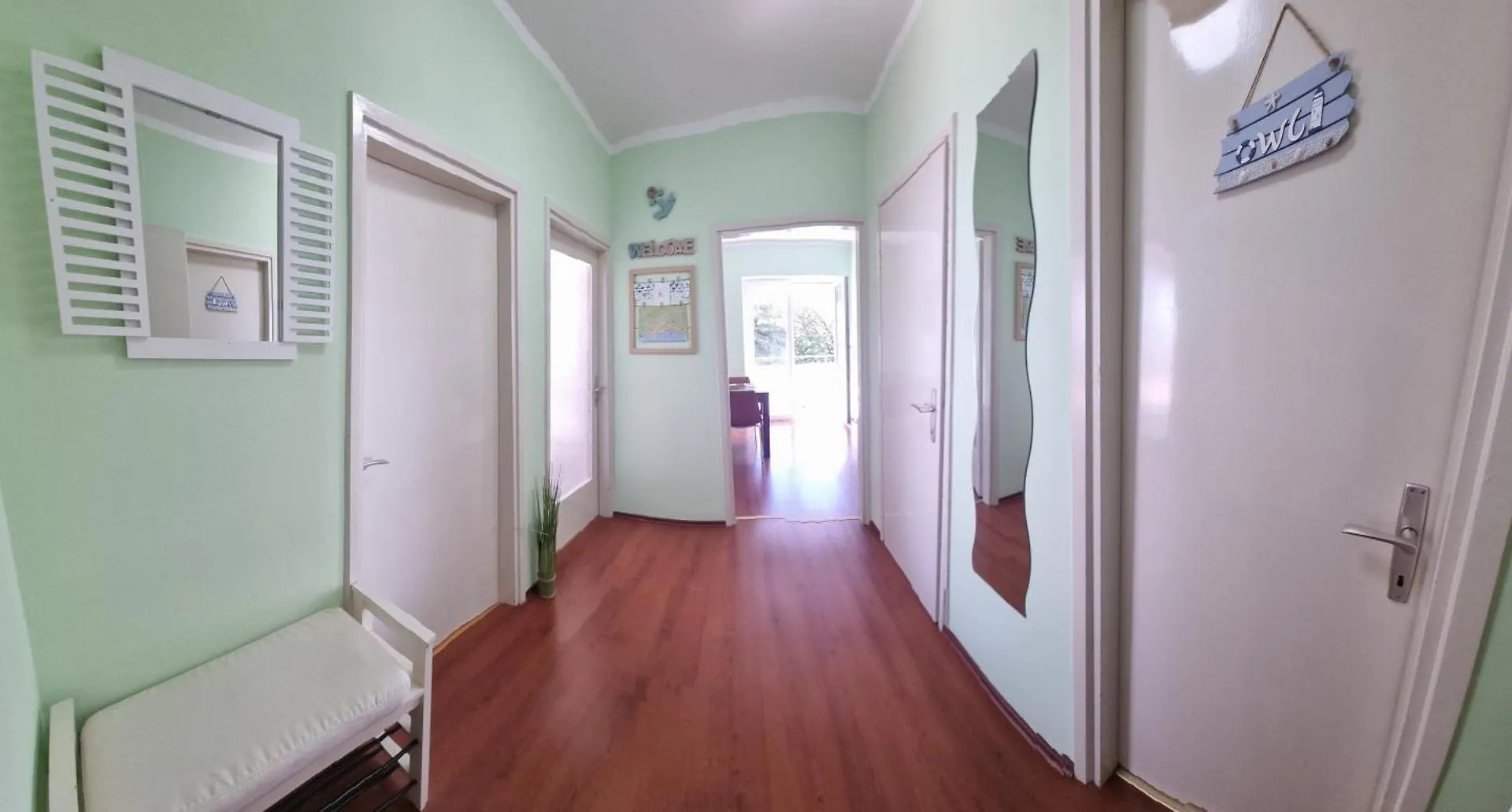 Apartment With Direct Sea View, Free Parking And Close To Beaches And Promenade Lovran