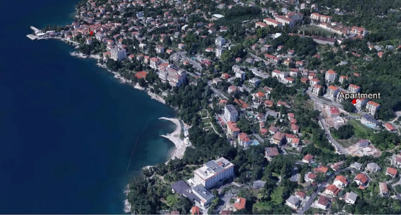 Apartment With Direct Sea View, Free Parking And Close To Beaches And Promenade Lovran